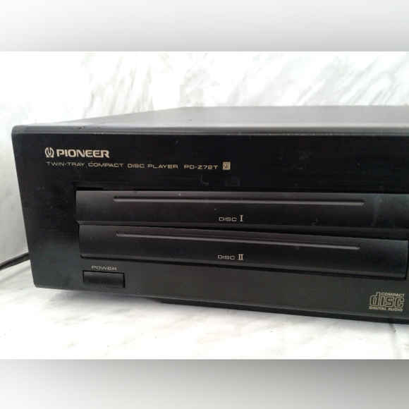 Pioneer Vintage PD-Z72T Twin-Tray CD Player '80s Japan tested working - Picture 2 of 5